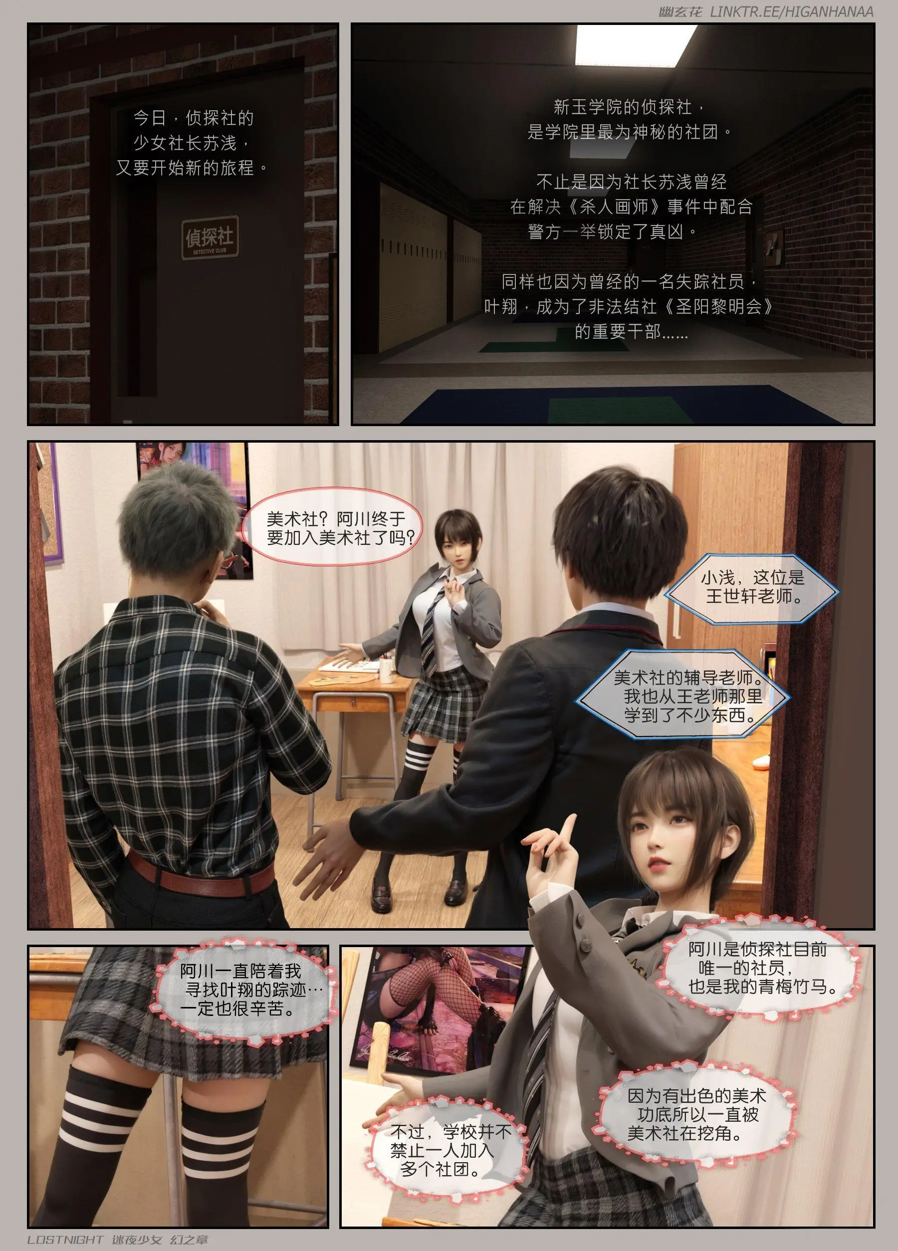 迷夜少女幻之章1 - 迷夜少女幻之章(3D) - 水平面漫画